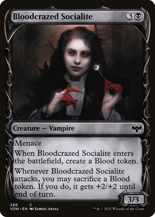 Bloodcrazed Socialite (288) (Showcase)