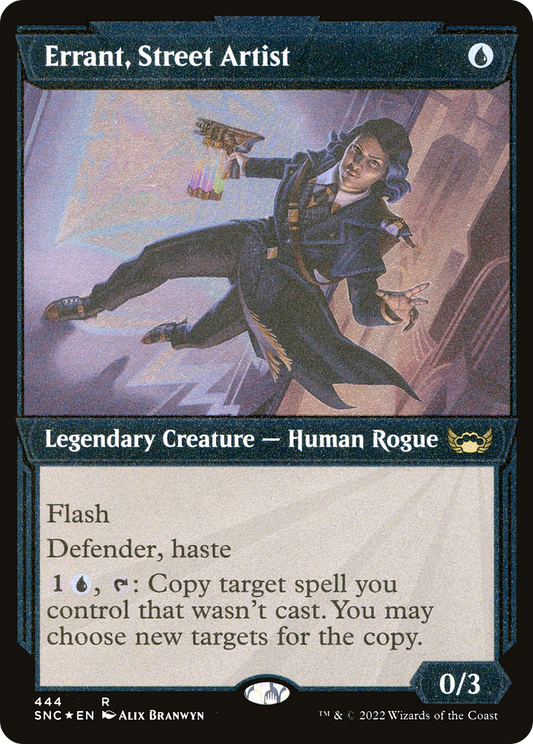 Errant, Street Artist (444) (Showcase) - Foil Etched