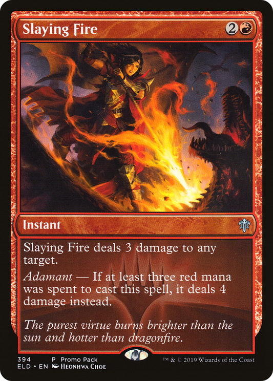 Slaying Fire (394) (Promo Pack) - Foil