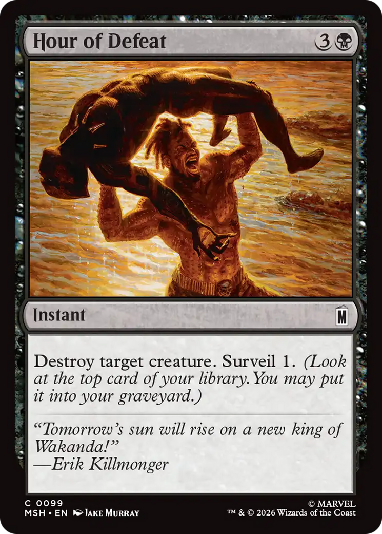 Hour of Defeat (MSH) - Foil