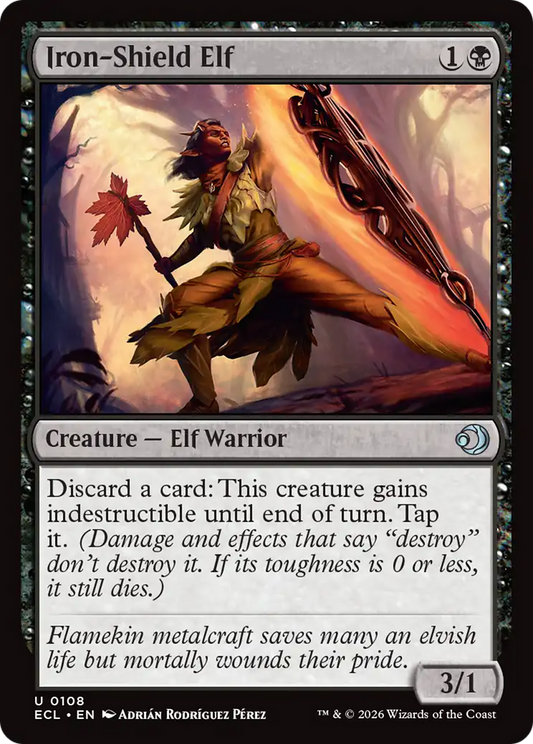 Iron-Shield Elf (0108) (ECL) - Foil