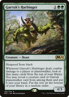 Garruk's Harbinger - Foil