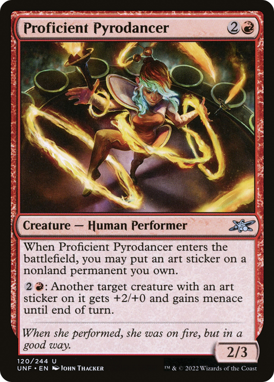 Proficient Pyrodancer - Foil
