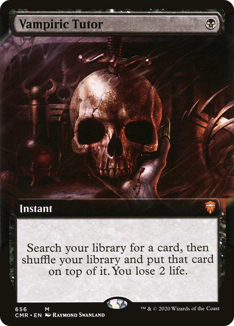 Vampiric Tutor (656) (Extended Art) - Foil