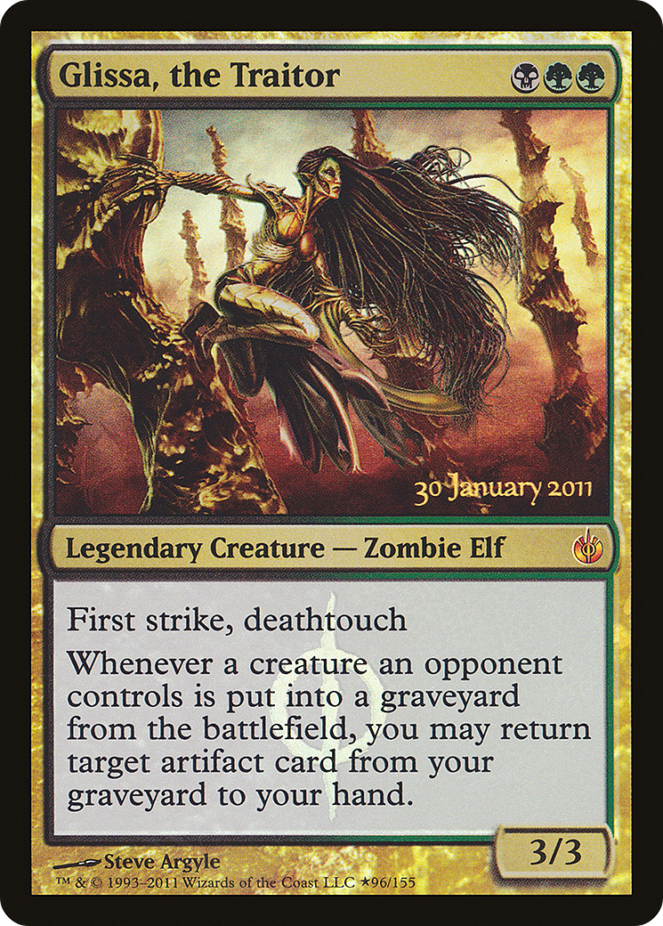 Glissa, the Traitor (96) (Prerelease) - Foil