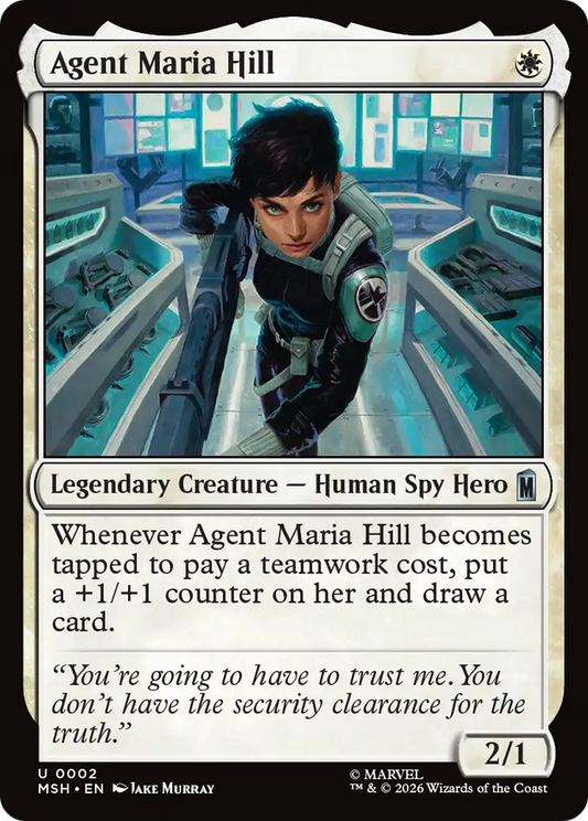 Agent Maria Hill (MSH) - Foil