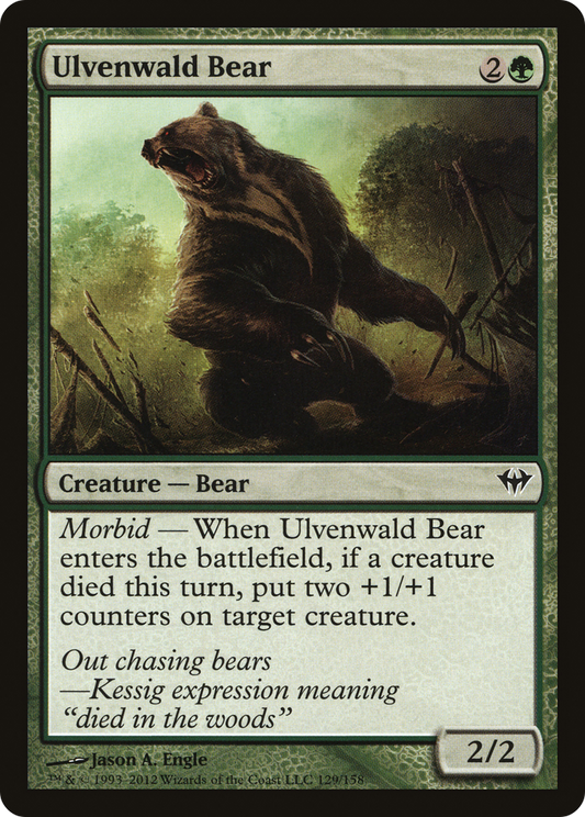 Ulvenwald Bear - Foil