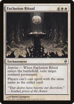 Exclusion Ritual - Foil