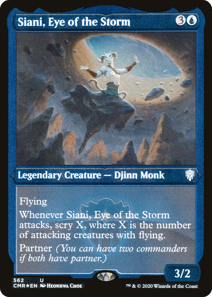 Siani, Eye of the Storm - Foil Etched