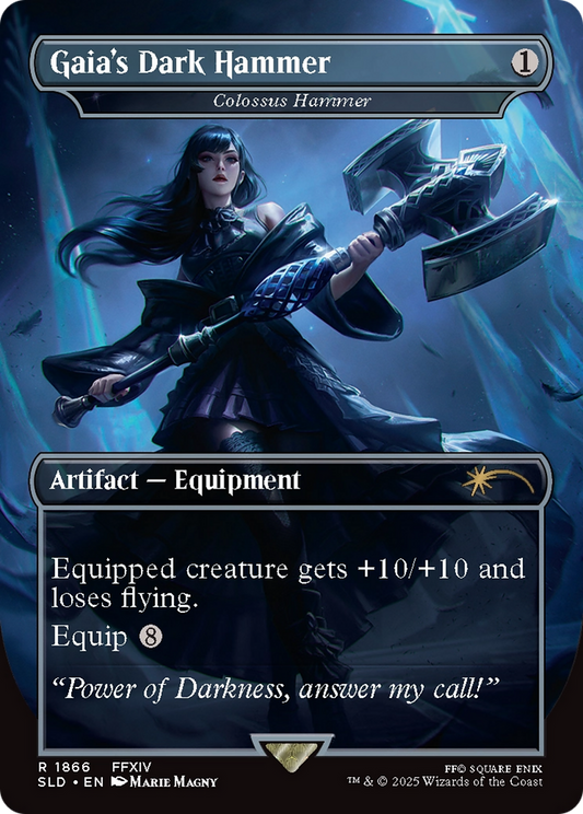 Gaia's Dark Hammer [Colossus Hammer] (1866) (Borderless)