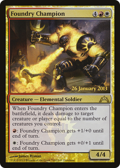 Foundry Champion (165) (Prerelease) - Foil