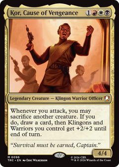 Kor, Cause of Vengeance (TRC) - Surge Foil