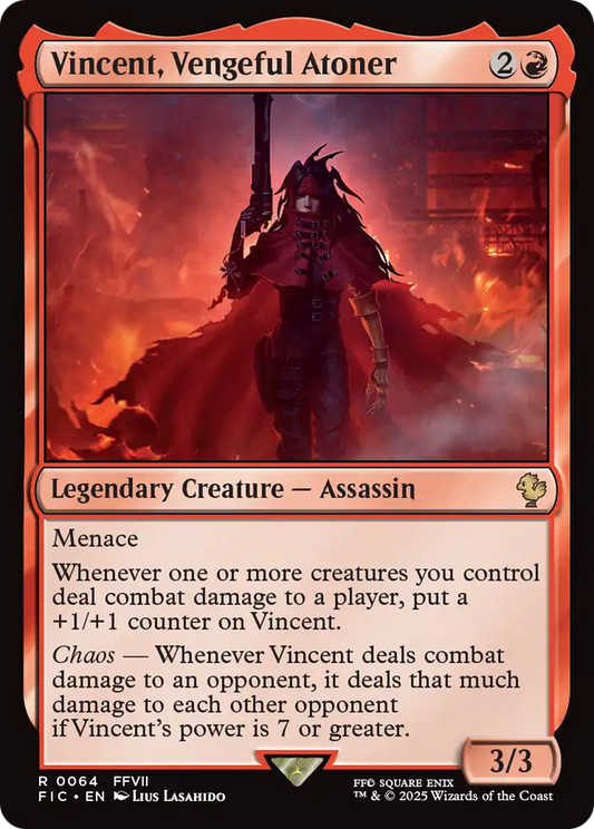 Vincent, Vengeful Atoner - Surge Foil