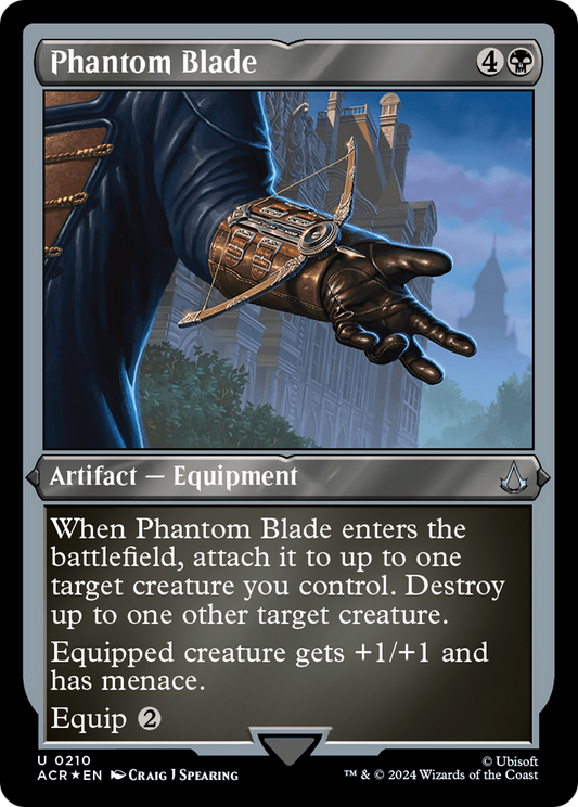 Phantom Blade (0210) - Foil Etched