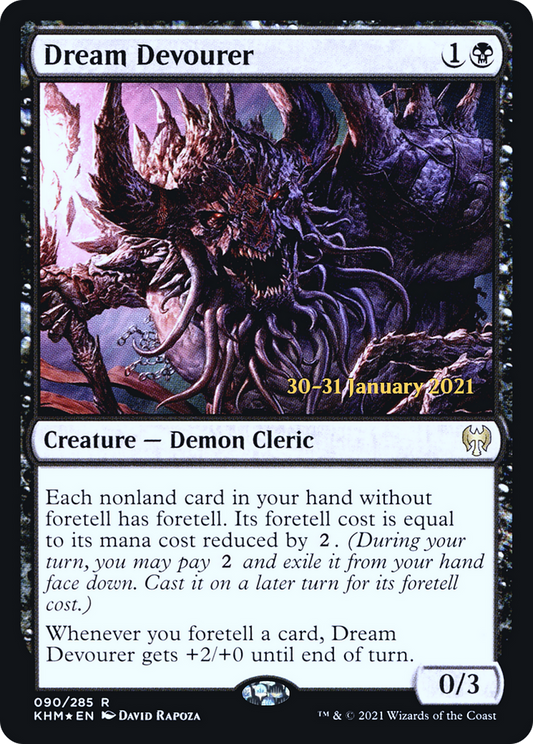 Dream Devourer (090) (Prerelease) - Foil