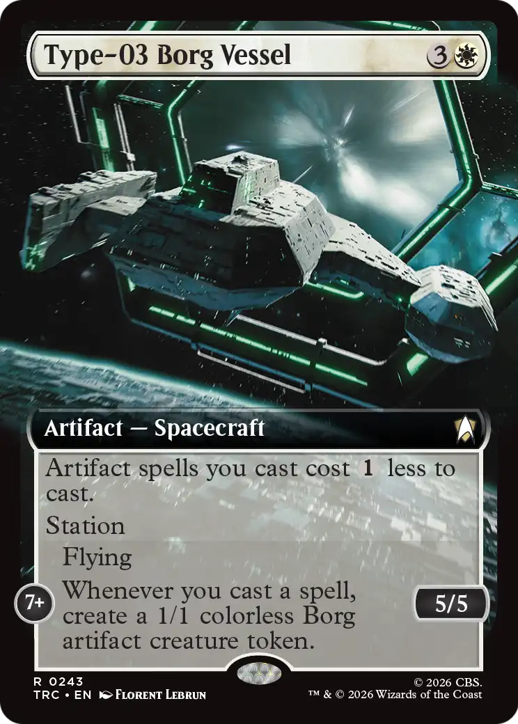 Type-03 Borg Vessel (0243) (Extended Art) (TRC)