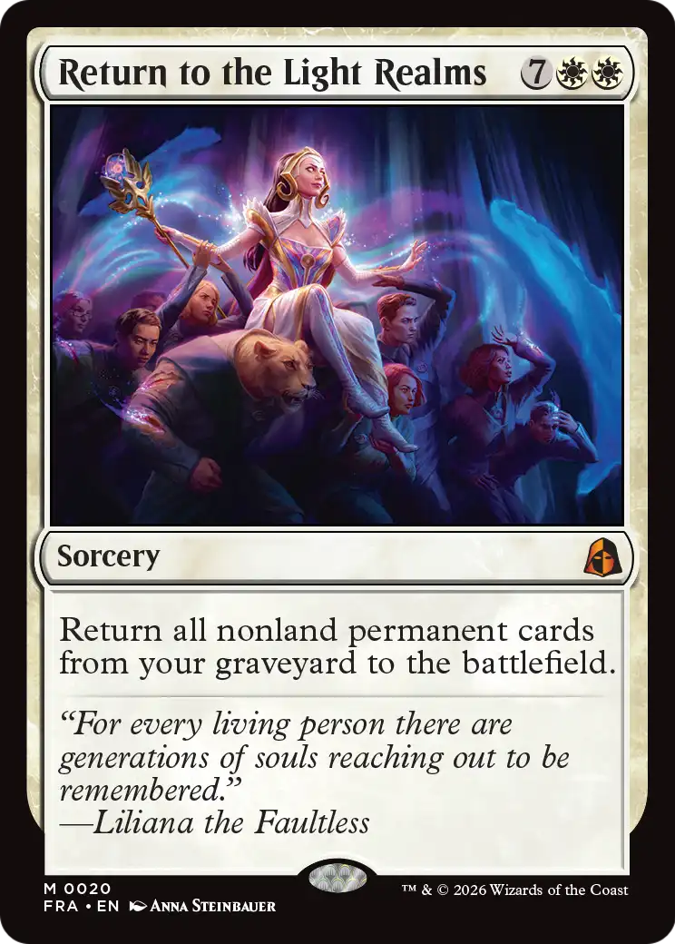 Return to the Light Realms (FRA) - Foil