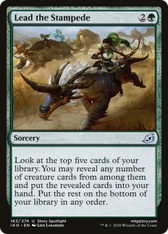 Lead the Stampede - Foil