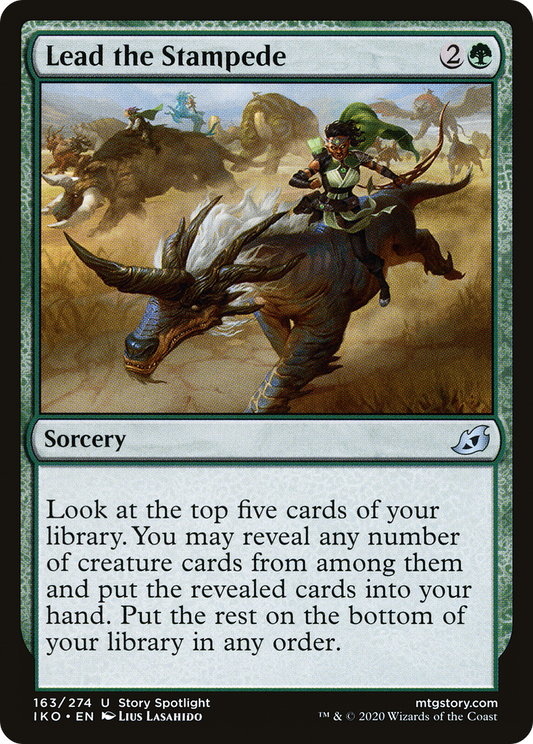 Lead the Stampede - Foil