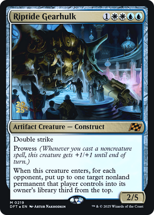 Riptide Gearhulk (0219) (Prerelease) - Foil