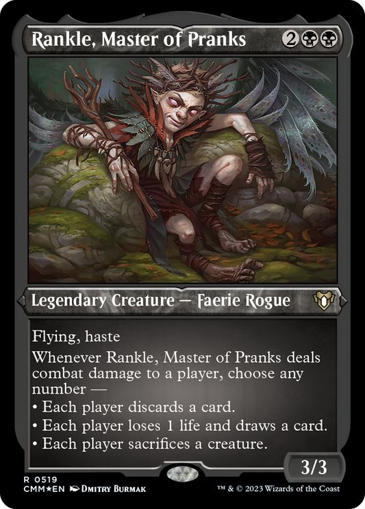 Rankle, Master of Pranks (0519) - Foil Etched