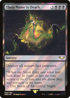 Their Name Is Death - Surge Foil