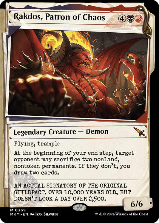 Rakdos, Patron of Chaos (0369) (Showcase)