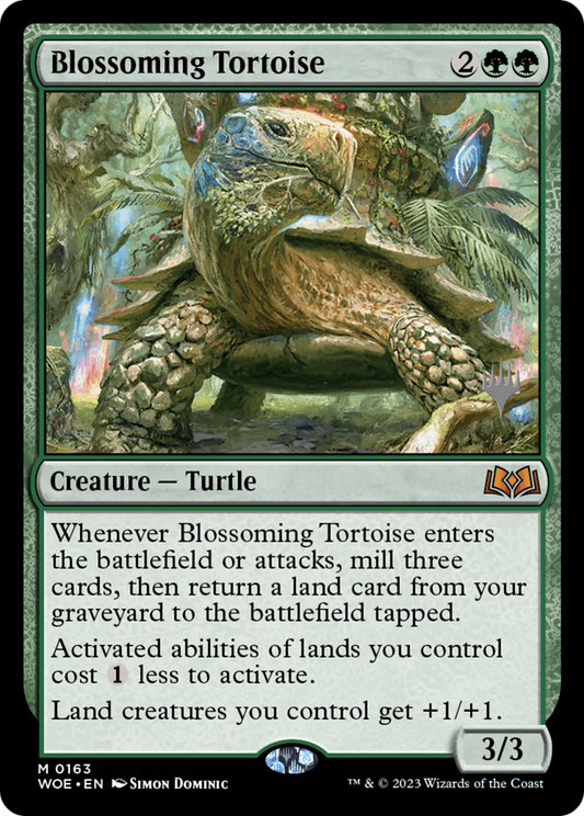 Blossoming Tortoise (0136) (Promo Pack) - Foil