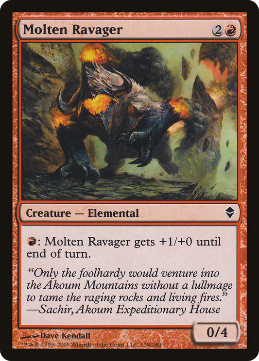 Molten Ravager - Foil
