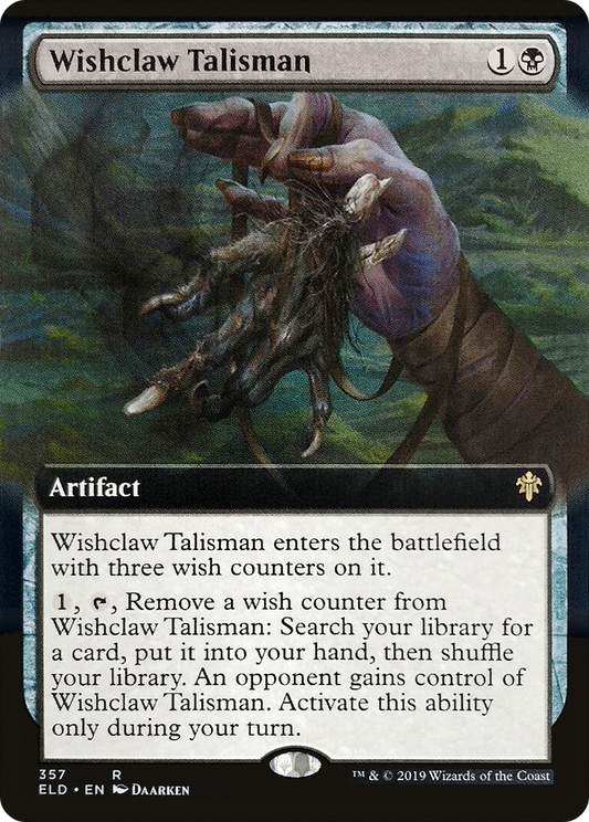 Wishclaw Talisman (357) (Extended Art) - Foil