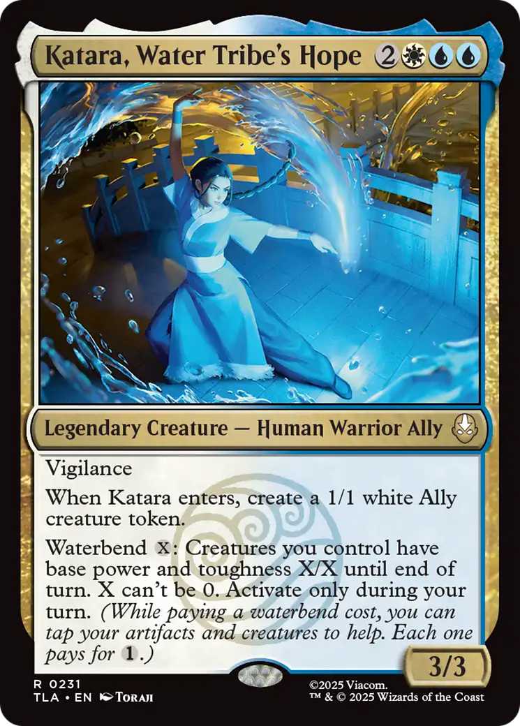 Katara, Water Tribe's Hope - Foil tla