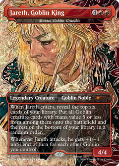 Jareth, Goblin King [Muxus, Goblin Grandee] (2833) (Borderless) (SLD)