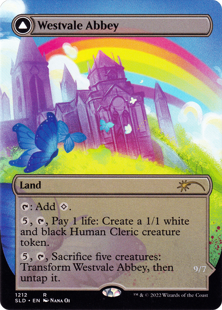 Westvale Abbey // Ormendahl, Profane Prince (1212) (Display Commander) (Thick Stock) (SLD)