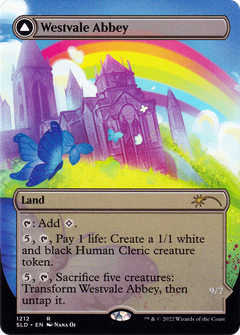 Westvale Abbey // Ormendahl, Profane Prince (1212) (Display Commander) (Thick Stock) (SLD)