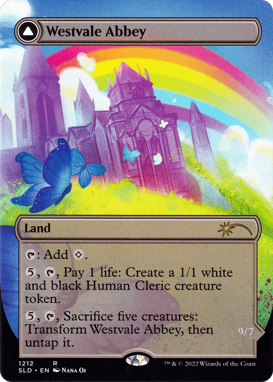 Westvale Abbey // Ormendahl, Profane Prince (1212) (Display Commander) (Thick Stock) (SLD)