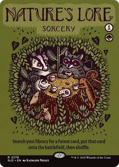 Nature's Lore (2278) (Showcase) (SLD) - Foil