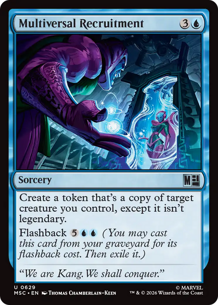 Multiversal Recruitment (MSC)