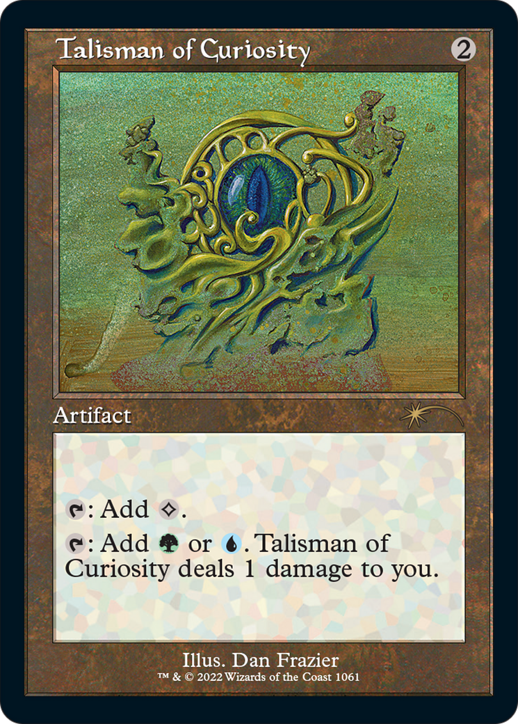 Talisman of Curiosity (1061) (Retro Frame)
