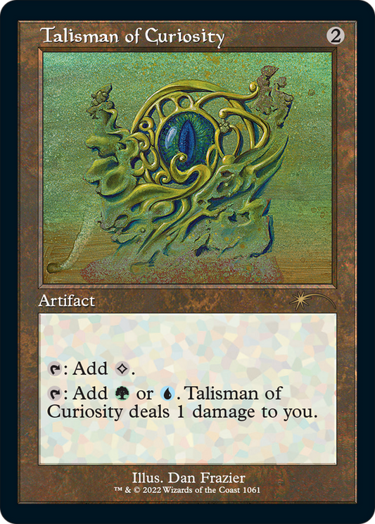 Talisman of Curiosity (1061) (Retro Frame)