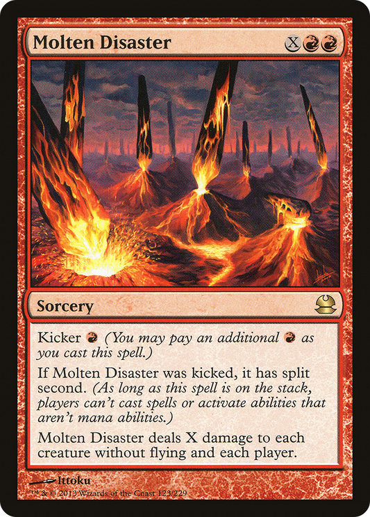 Molten Disaster - Foil