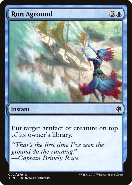 Run Aground - Foil
