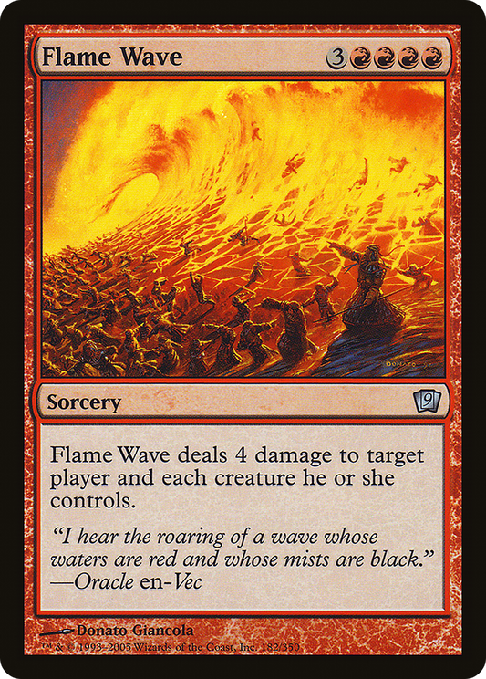 Flame Wave - Foil