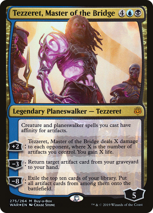 Tezzeret, Master of the Bridge (275) (Buy-a-Box) - Foil