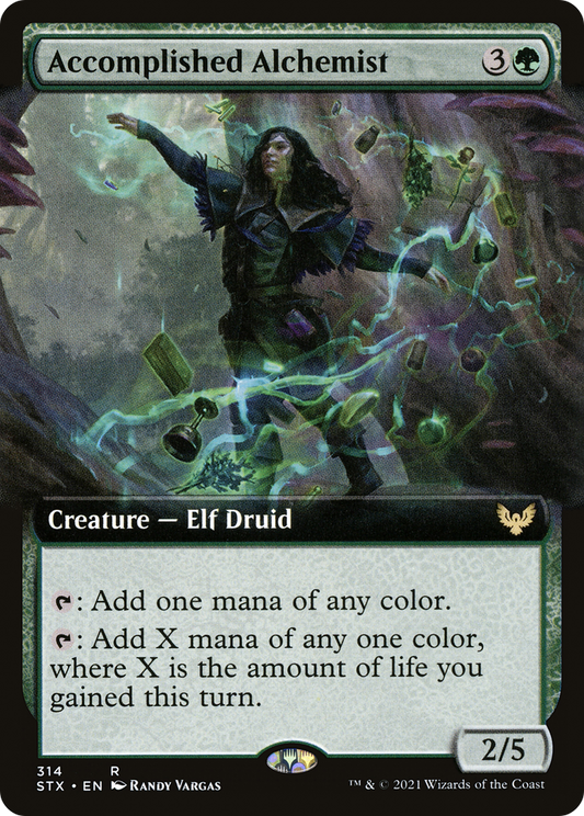 Accomplished Alchemist (314) (Extended Art) - Foil