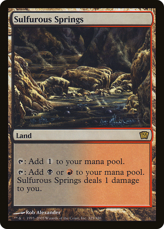Sulfurous Springs - Foil