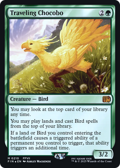 Traveling Chocobo (0210) (Prerelease) - Foil