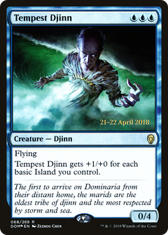 Tempest Djinn (068) (Prerelease) - Foil