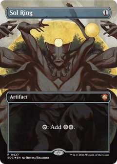 Sol Ring (0427) (Borderless) (SOC) - Foil