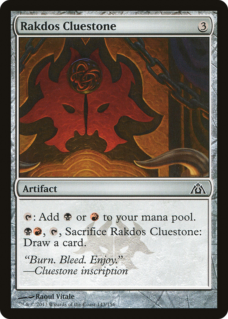 Rakdos Cluestone - Foil