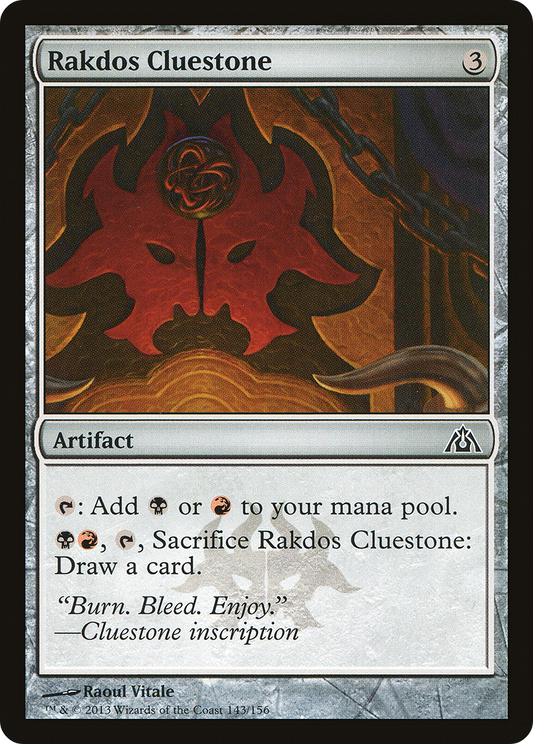 Rakdos Cluestone - Foil